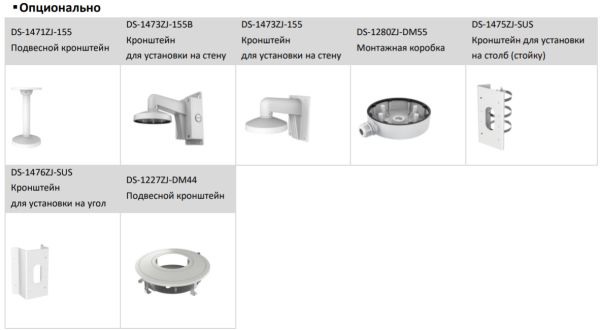 Антивандальная IP-камера 8Мп HiWatch IPC-D682-G2/ZS (2.8-12 мм) с EXIR-подсветкой до 40м