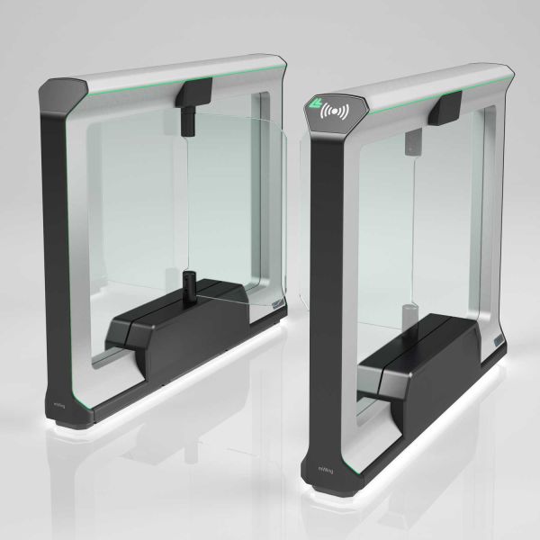Распашной турникет Magnetic mWing с закаленными створками 600 мм