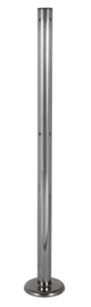 Универсальная стойка ограждений УС1 Хром