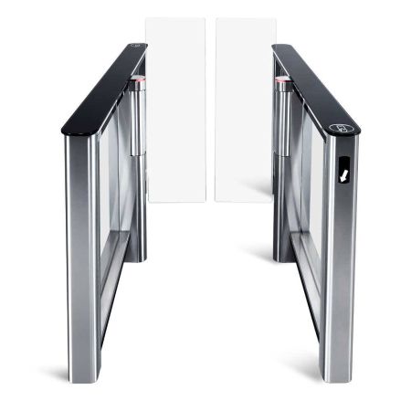 Турникет PERCo-ST-01 "Скоростной проход" с распашными створками увеличенной высоты PERCo-ATG-300H (ширина створки 300 мм, высота 1300 мм)