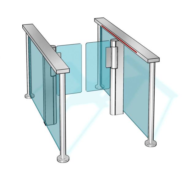 Сенсорный барьер Kaba Argus HSB-E07, 1 проход