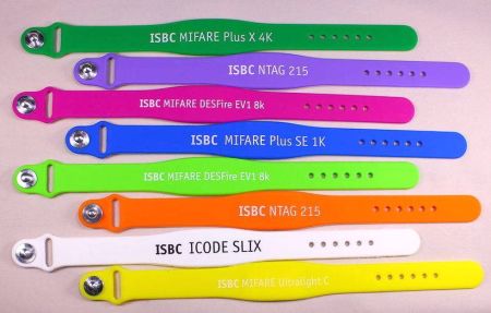 Силиконовый NFC-браслет (с кодировкой, vCard по ТЗ клиента) (жен./дет.)