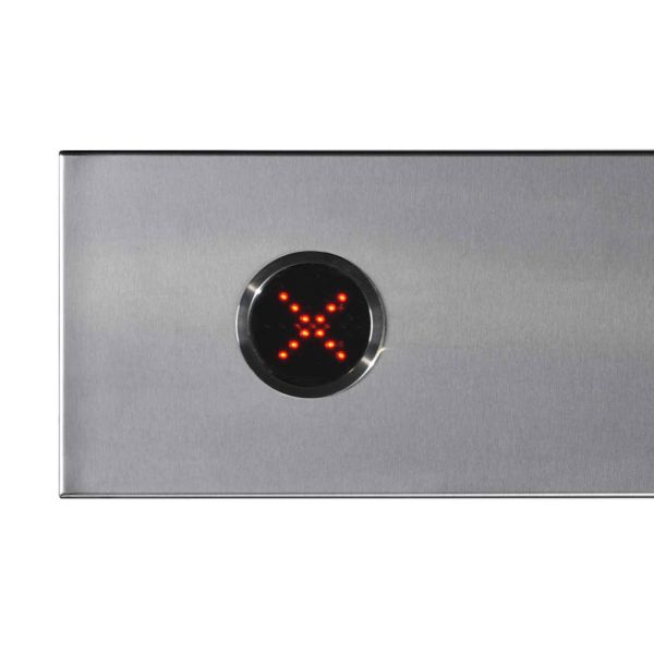 Турникет-трипод тумбовый PERCo-TTD-03.2G из окрашенной стали, темно-серый (с планками Антипаника)