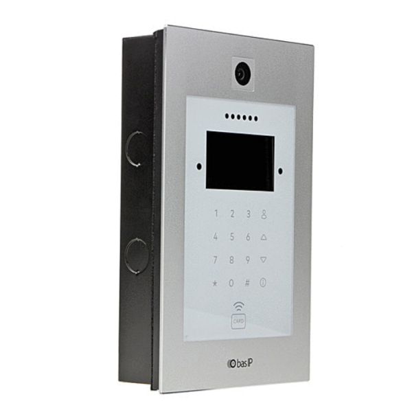 Гибридная вызывная видеопанель Bas-IP AA-11BV многоабонентская, с поддержкой координатно-матричных систем
