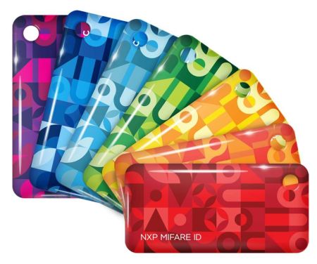 Бесконтактный брелок Mifare ID Standard (фиолетовый)