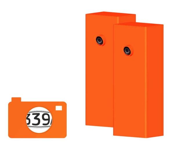 Система фотофиксации автономеров Проект АП-ПРО 09 для одного проезда