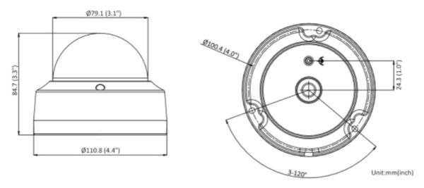 Уличная антивандальная IP-камера 4Мп HiWatch IPC-D042-G2/S (2.8 мм) Уличная антивандальная IP-камера 4Мп HiWatch IPC-D042-G2/S (2.8 мм)