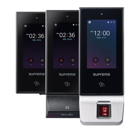 Мультиформатный терминал Suprema X-Station 2 XS2-QDPB с идентификацией по картам, смартфонам и QR кодам