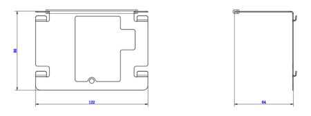 Настольный кронштейн для домофонов HikVision DS-KABH9510-T Настольный кронштейн для домофонов HikVision DS-KABH9510-T