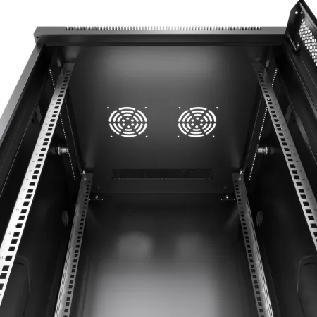 Шкаф телекоммуникационный 19" Cabeus SH-05F-22U60/60m-R-BK, настенный 22U (11240c)