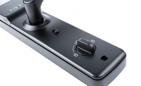 Электронный биометрический замок Gimmel F35 Tuya с Wi-Fi и распознаванием лица