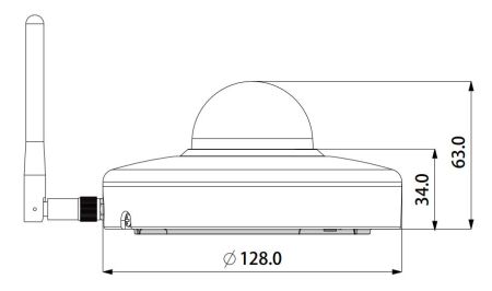 IP-видеокамера PTZ 2Мп Dahua DH-SD1A203T-GN-W