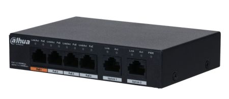 Неуправляемый POE коммутатор 6-портовый Dahua DH-PFS3006-4GT-60