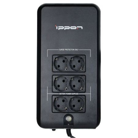 Источник бесперебойного питания IPPON Back Verso 800, 800ВA
