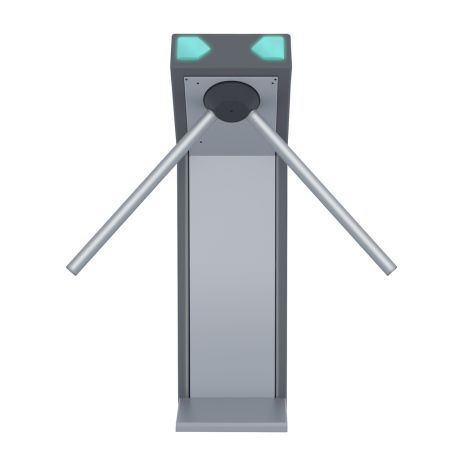 Турникет-дуопод моторизованный Rusgate T2-M-SF v.2 EM+MF (с автоматическими планками Антипаника)