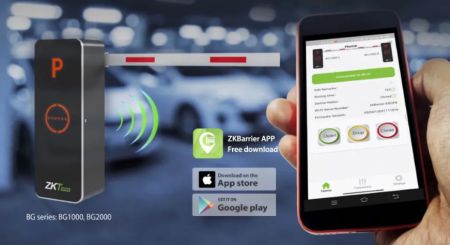 Комплект автоматического шлагбаума ZKTeco BG1060L Wi-Fi с телескопической стрелой 6 метров