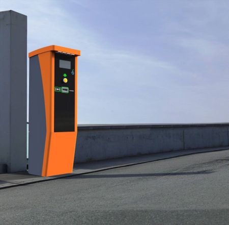 Въездная стойка ParkStyle PS-E2 (стандарт) на картах Въездная стойка ParkStyle PS-E2 (стандарт) на картах