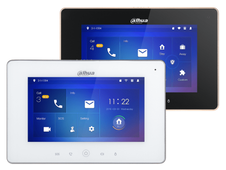 IP-видеодомофон Wi-Fi сенсорный 7" Dahua DH-VTH5221D