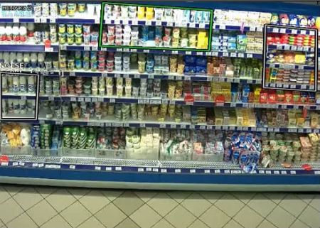 Модуль анализа наполненности полок Trassir Shelf Detector