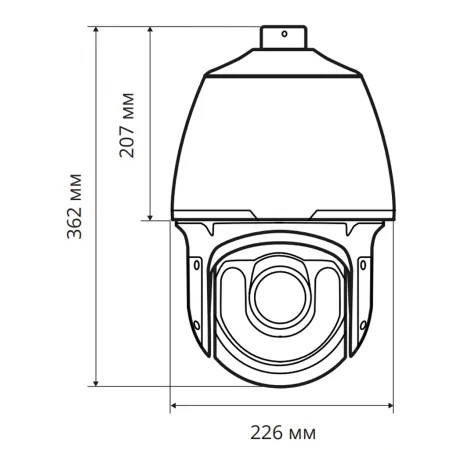IP-видеокамера 8Мп Evidence Apix-40ZDome / E8W IP-видеокамера 8Мп Evidence Apix-40ZDome / E8W