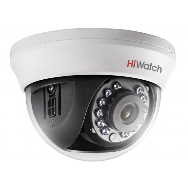 Купольная 5Мп HD-TVI видеокамера Hiwatch DS-T591(C) (3.6 мм)