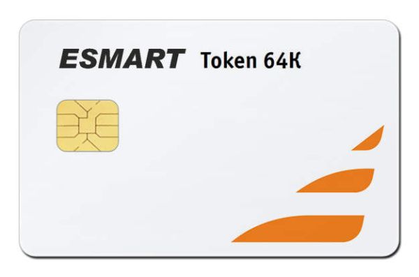 Контактная карта ESMART® Token SC 64K