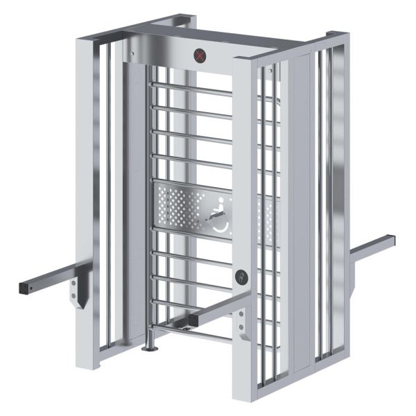 Полноростовой распашной турникет Блокпост Спектр СТ 4 с калиткой