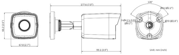 Уличная IP-камера 2Мп HiWatch DS-I200(D) (6 мм) Уличная IP-камера 2Мп HiWatch DS-I200(D) (6 мм)