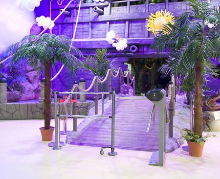 Электронная проходная PERCo-KT02.9 с планками Электронная проходная PERCo-KT02.9 с планками