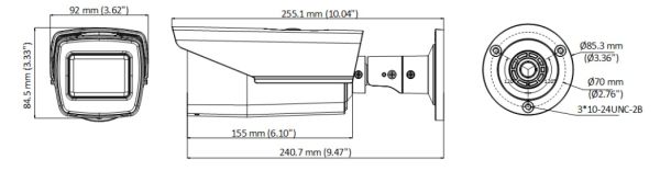 Уличная HD-TVI видеокамера 5Мп HiWatch DS-T506(D) (2.7-13.5 мм) Уличная HD-TVI видеокамера 5Мп HiWatch DS-T506(D) (2.7-13.5 мм)