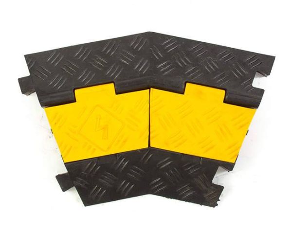 Кабель-канал резиновый ККР 2-12У (поворот на 45 град.)