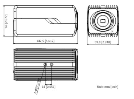 Интеллектуальная IP-видеокамера 4Мп HikVision DS-2CD5046G0-AP (без объектива) Интеллектуальная IP-видеокамера 4Мп HikVision DS-2CD5046G0-AP (без объектива)