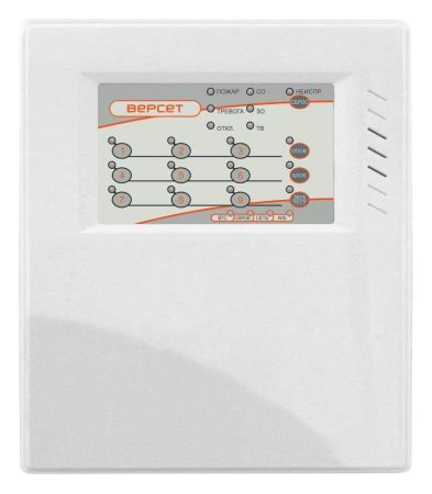 Прибор Версет 09 приемно-контрольный и управления охранно-пожарный
