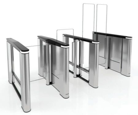 Распашной скоростной турникет Cominfo EasyGate Elite 650мм