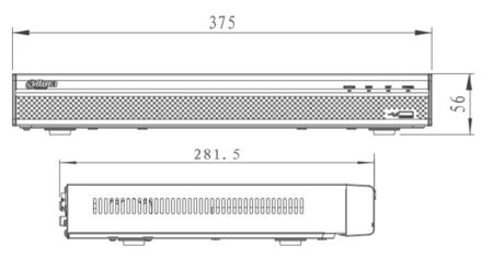 IP-видеорегистратор 32-канальный 1U 4K Dahua DHI-NVR5232-4KS2