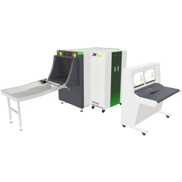 Рентгеновский интроскоп ZKTeco ZKX6550D с двумя проекциями для сканирования ручной клади