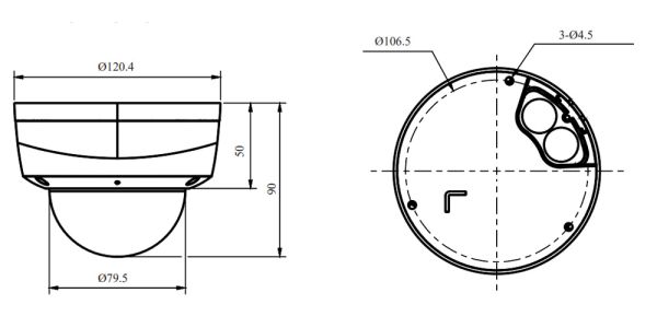 IP-видеокамера 2Мп RVi-1NCD2024 (2.8) white