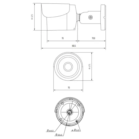 IP-видеокамера 2Мп Rubezh RV-3NCT2166-i3 (4.0) IP-видеокамера 2Мп Rubezh RV-3NCT2166-i3 (4.0)