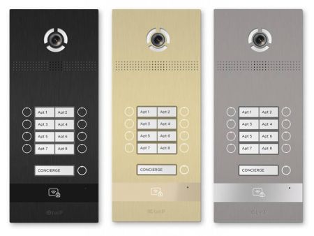 Вызывная панель на 8 абонентов Bas-IP BI-08FB Black с идентификацией по смартфону и распознаванием лиц Вызывная панель на 8 абонентов Bas-IP BI-08FB Black с идентификацией по смартфону и распознаванием лиц